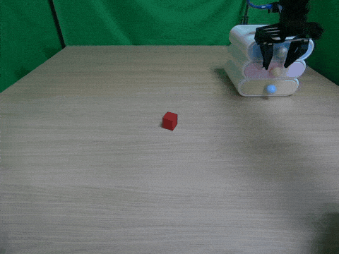 EquiVLA equivariant block manipulation, clip 2